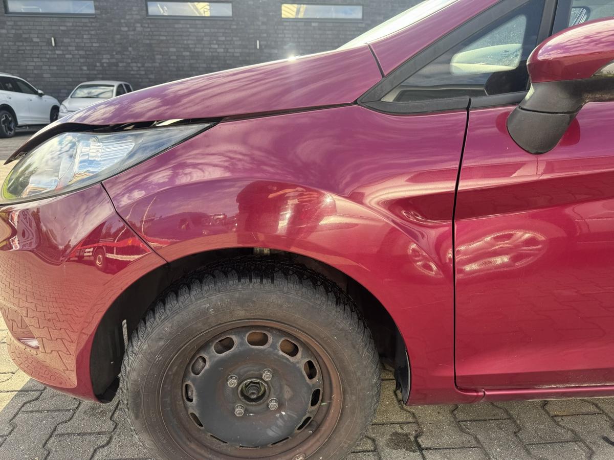 Ford Fiesta JA8 original Kotfl&uuml;gel vorn links Hot Magenta Bj.2008